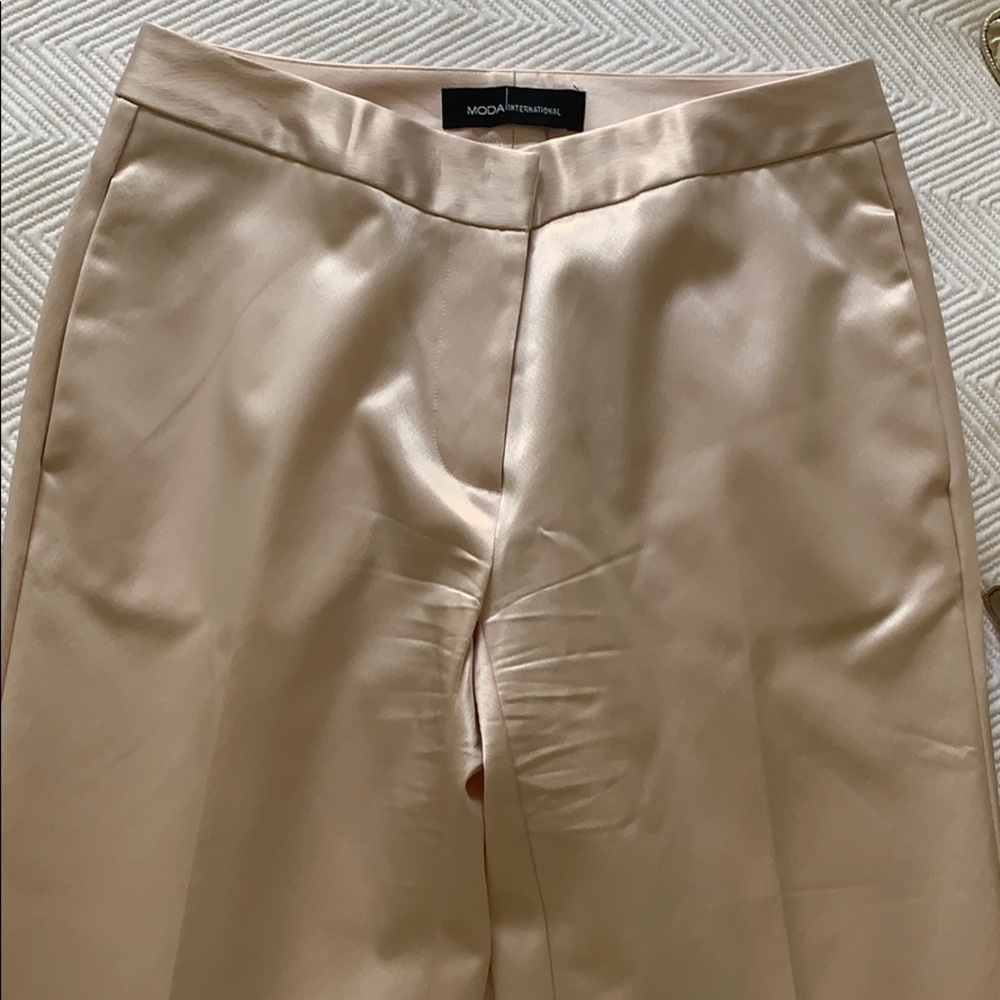 Moda International shimmery pink pants - Size 0
